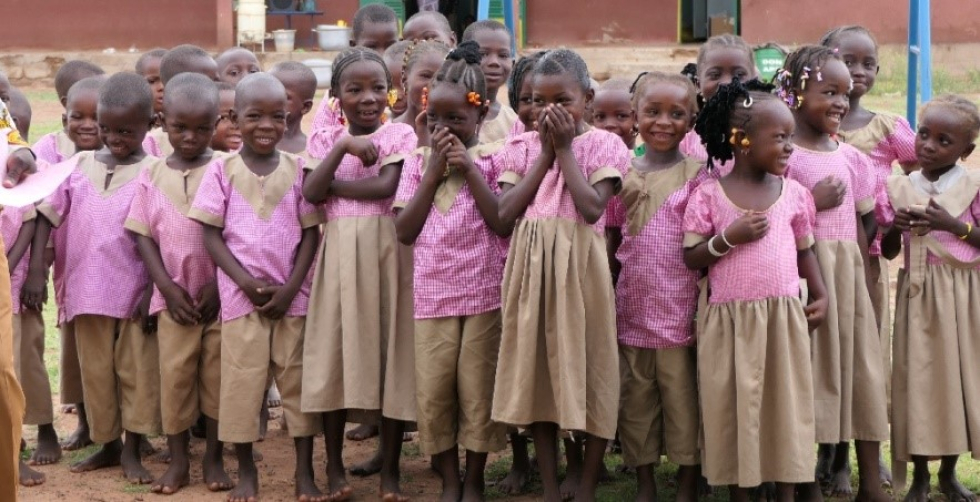 Grâce à l'appui de l'APPA ces enfants partent à l'école de Sidi B