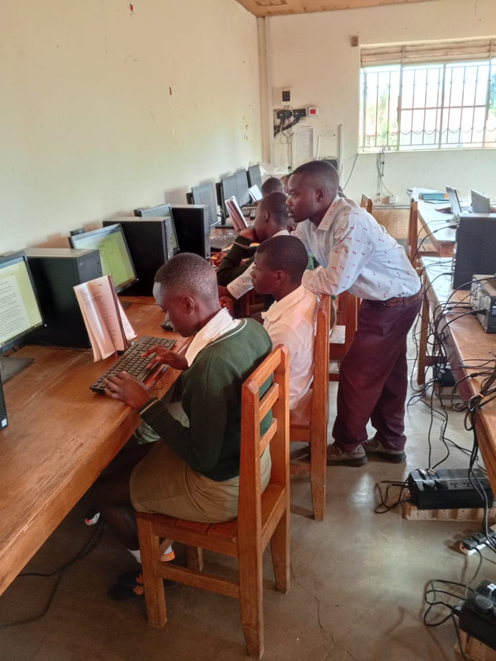 The computer lab is up and running