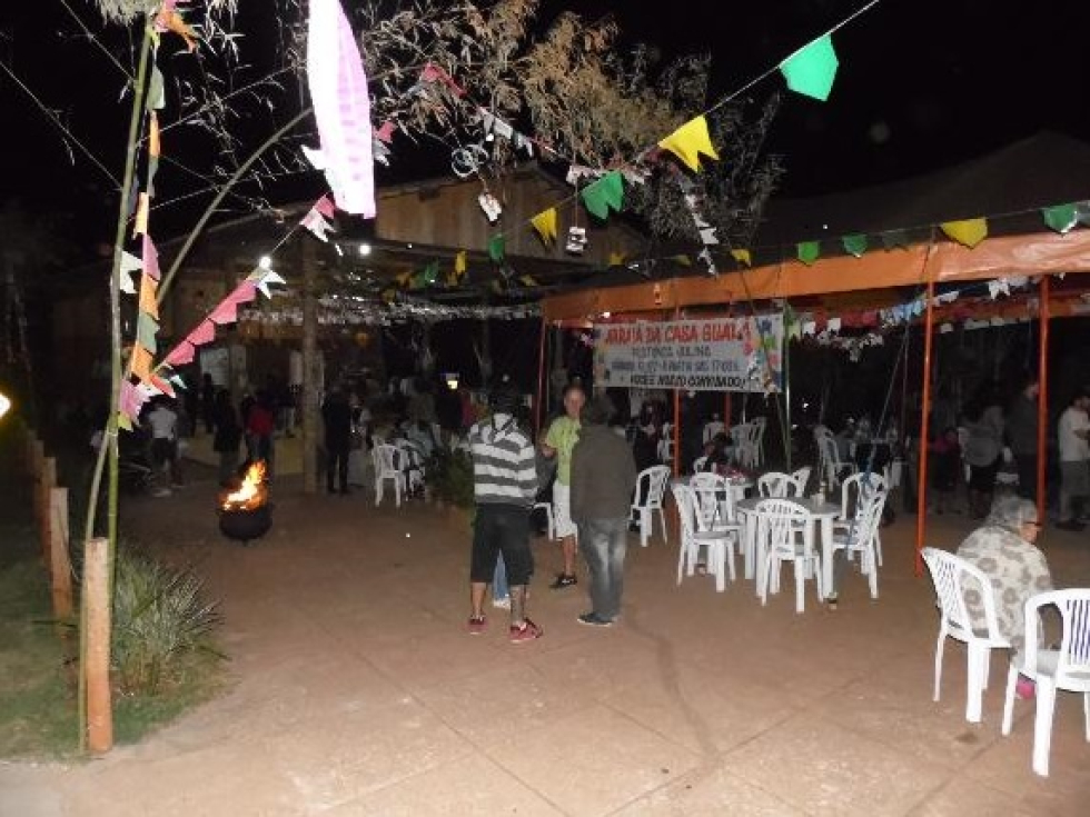 Preparaciones para el festival