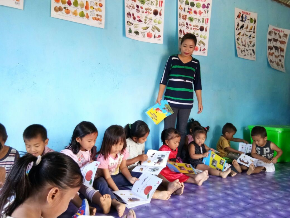 Children are re-enrolled and learning again on a regular basis