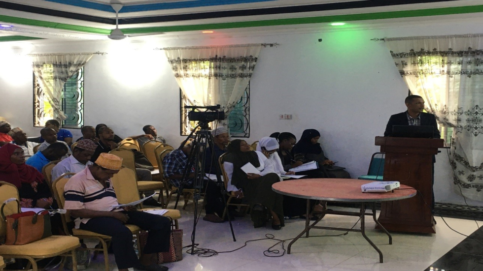 Presentation of the Draft Act at the start of each meeting