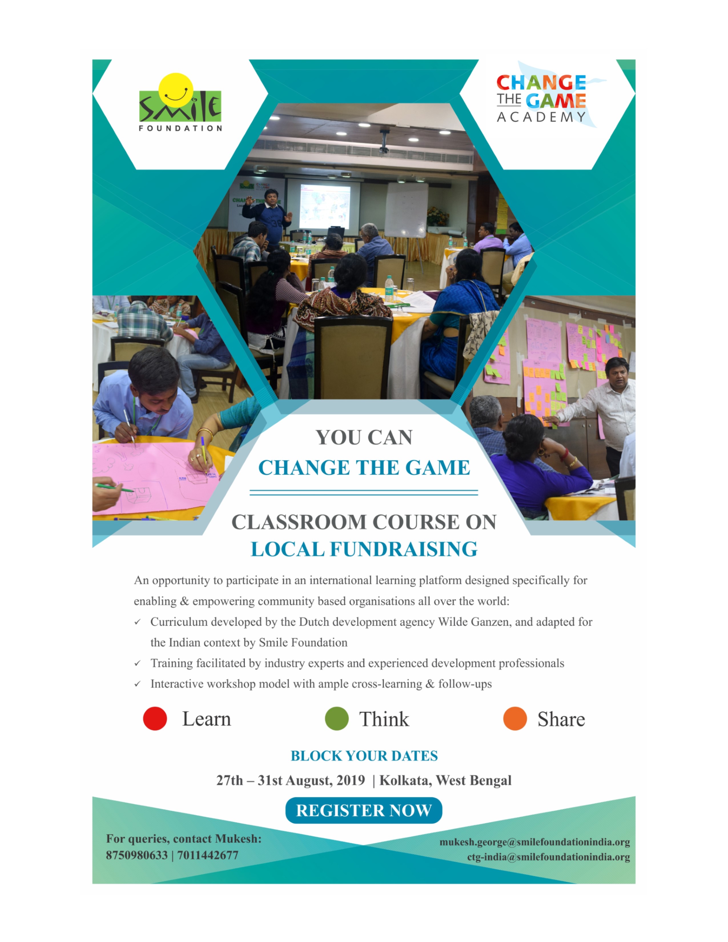 Classroom Course Local Fundraising 2019 08 27