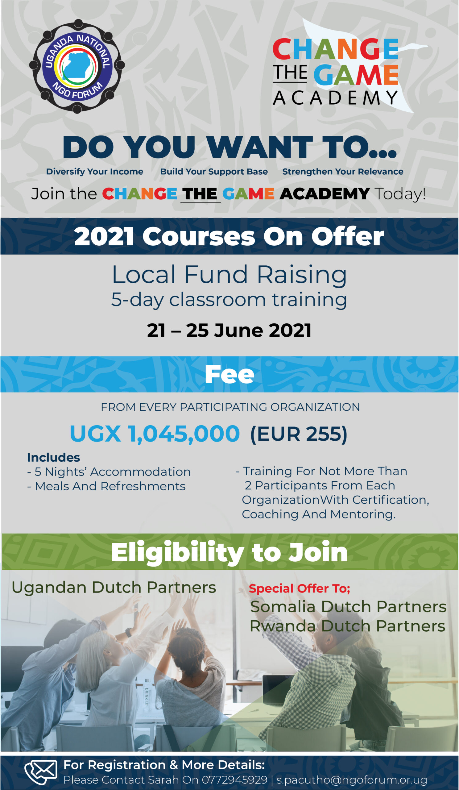 Classroom course Local Fundraising (20210830)